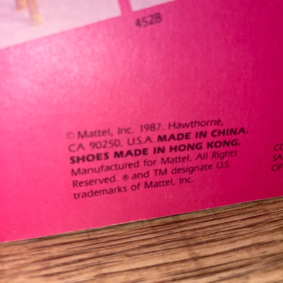 Barbie - 1987 Vintage Fashion NWT - Picture 5 of 10